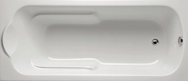 RIHO Rechteckwanne Virgo 170x75cm, 155 l weiß