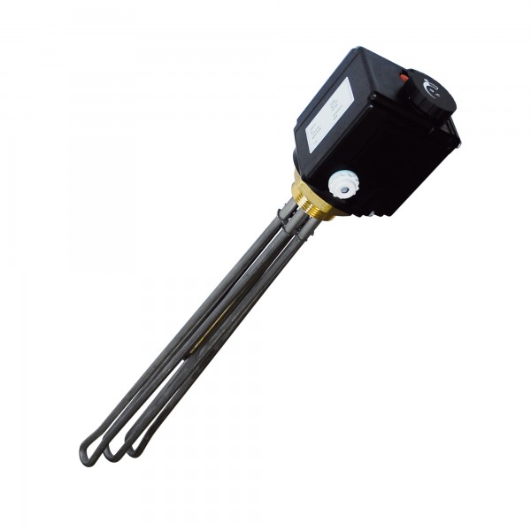 Solarbayer Elektroheizstab 4,5kW mit Isoliertrennung, 400 V (dreiphasig)