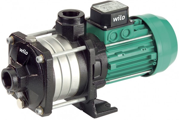 Wilo HD Kreiselpumpe Economy MHIL PN 10 1x230 V T 102 Rp 1"/Rp 1" 0,55 kW