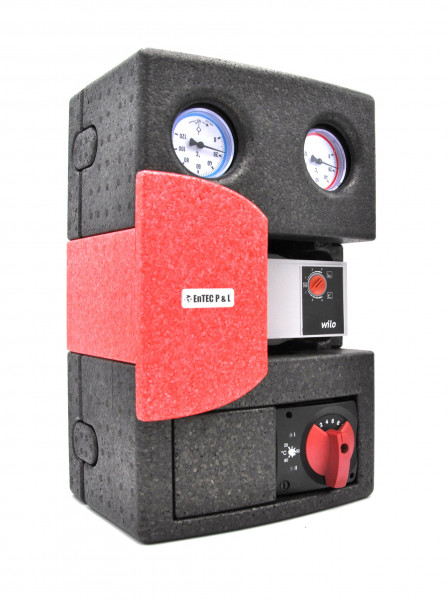 EnTEC P & L DN25 Rücklaufanhebung einstrang - STM06, WILO Para 25-130/6-43/SC