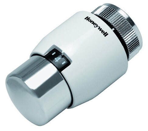 Honeywell Thermostatregler Thera 200 m eing. Fühler weiß/chrom